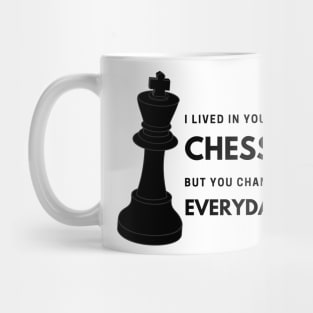 I Lived in Your Chess Game Taylor Swift Mug